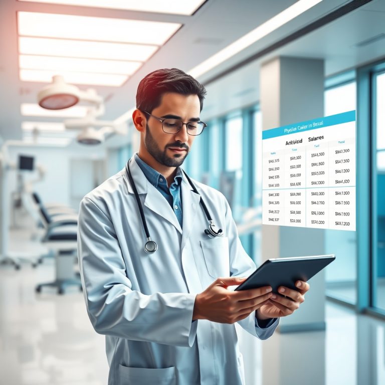 Descubra Quanto Ganha um Médico no Brasil e Fatores que Influenciam