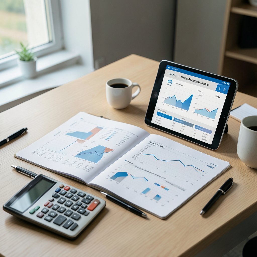 relatórios financeiros
