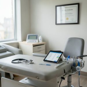 estrutura mínima consultório