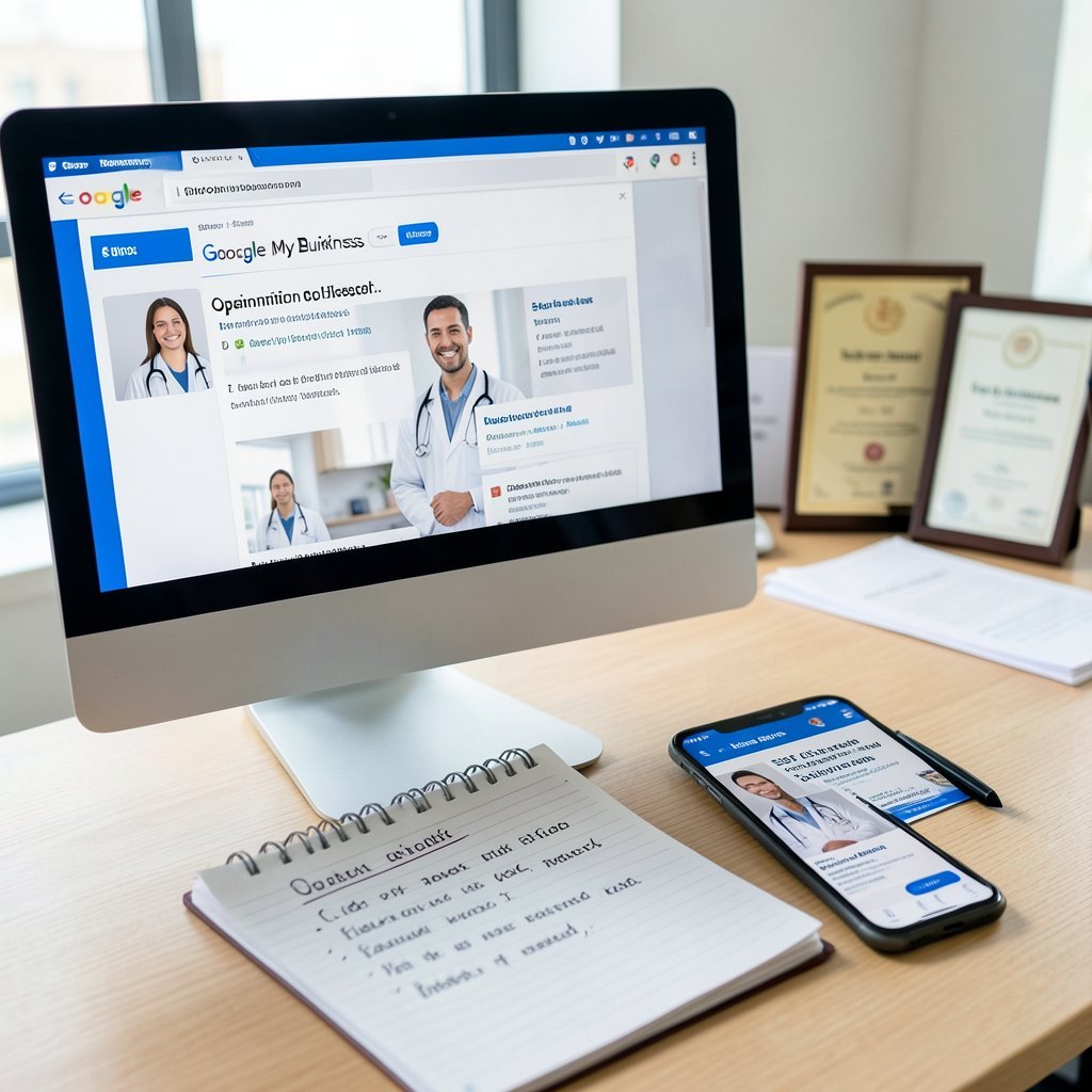 google meu negócio médicos